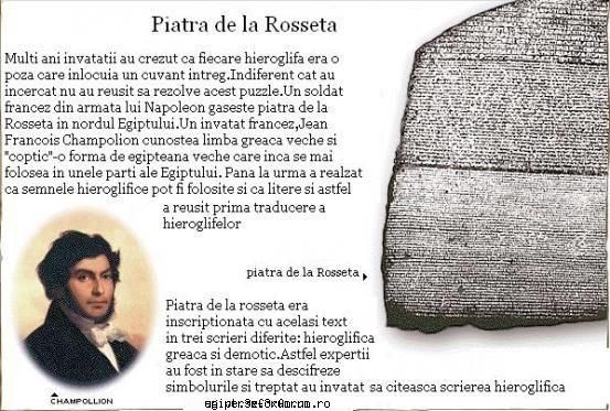 Piatra din Rosetta - Piatra din Rosetta este o stelă - Descoperiri